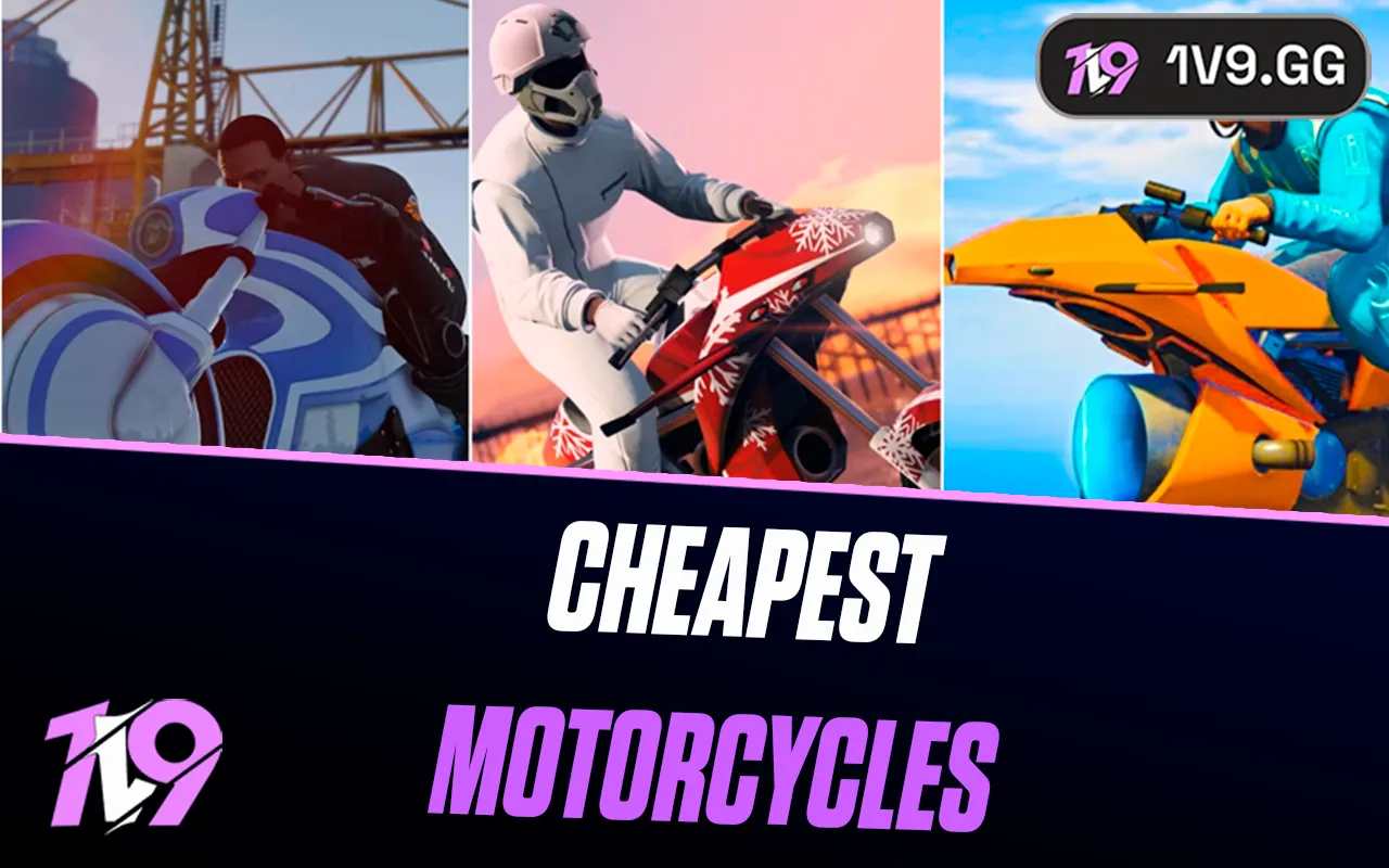 10 Cheapest Motorcycles in GTA Online